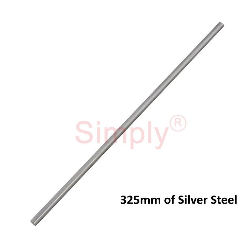 12mm Diameter Silver Steel Round Bar - 325mm