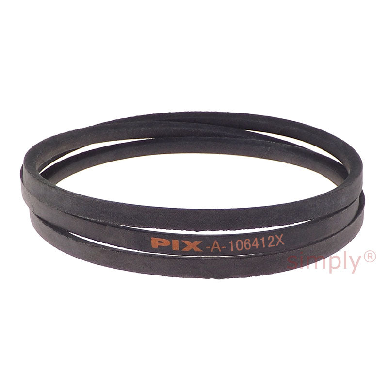 A-106412X Lawn and Garden Machinery V-Belt Fits AYP