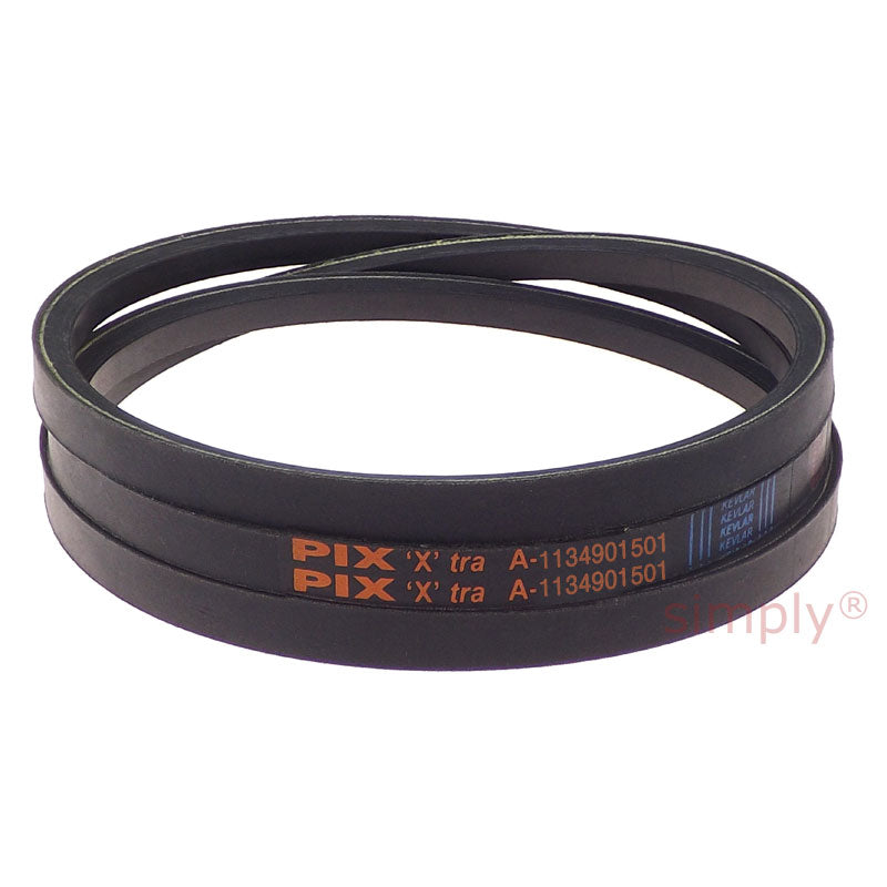 A-1134901501 Lawn and Garden Machinery V-Belt Fits Stiga