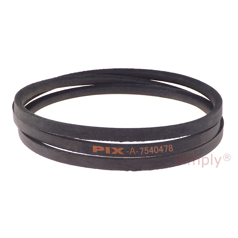 A-7540478 Lawn and Garden Machinery V-Belt Fits MTD