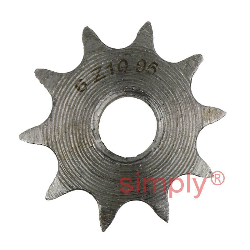 26 Tooth 04B Simplex Pilot Bore Sprocket for 6mm Pitch Chain