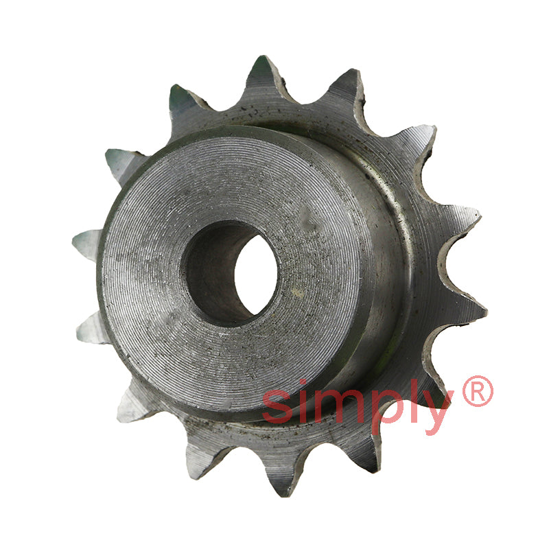 14 Tooth 05B Simplex Pilot Bore Sprocket for 8mm Pitch Chain