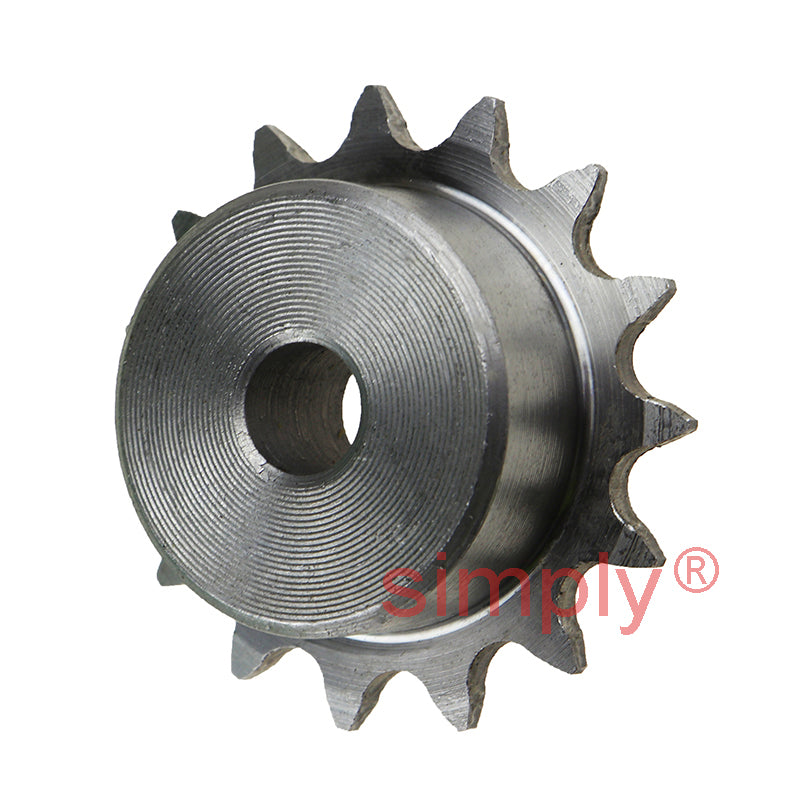 15 Tooth 05B Simplex Pilot Bore Sprocket for 8mm Pitch Chain