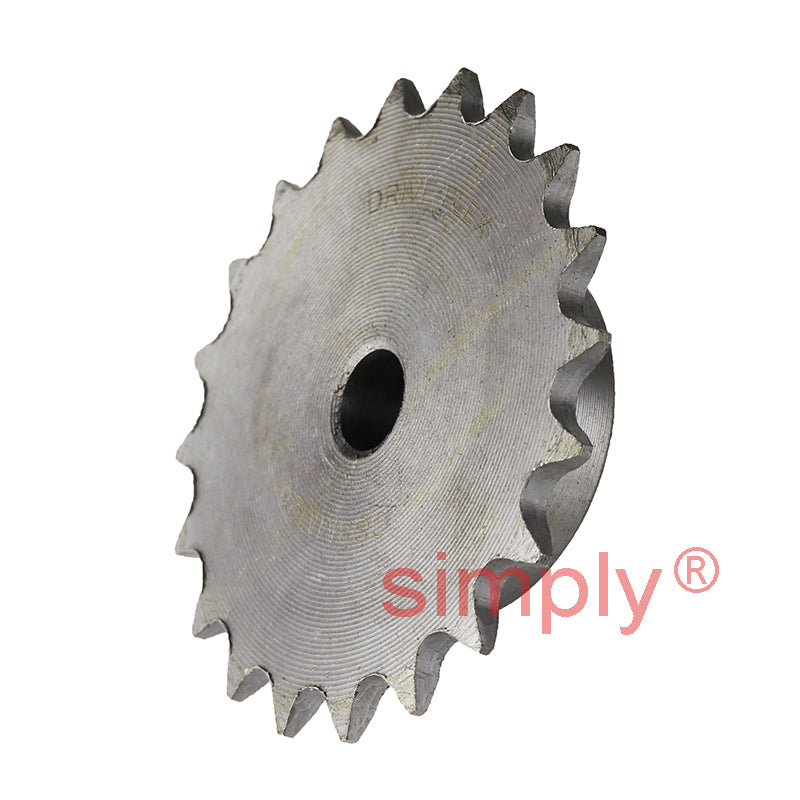 20 Tooth 05B Simplex Pilot Bore Sprocket for 8mm Pitch Chain