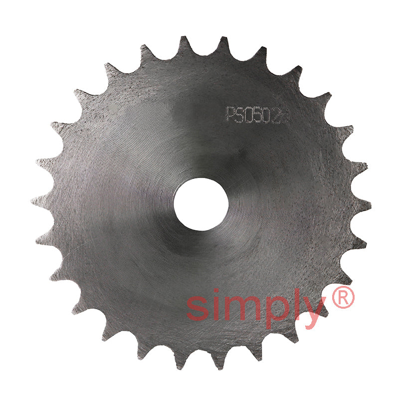 26 Tooth 06B Simplex Pilot Bore Sprocket for 3/8 inch Pitch Chain