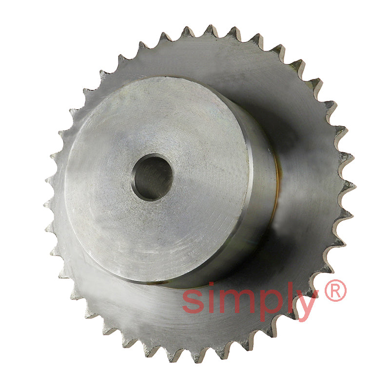 39 Tooth 06B Simplex Pilot Bore Sprocket for 3/8 inch Pitch Chain