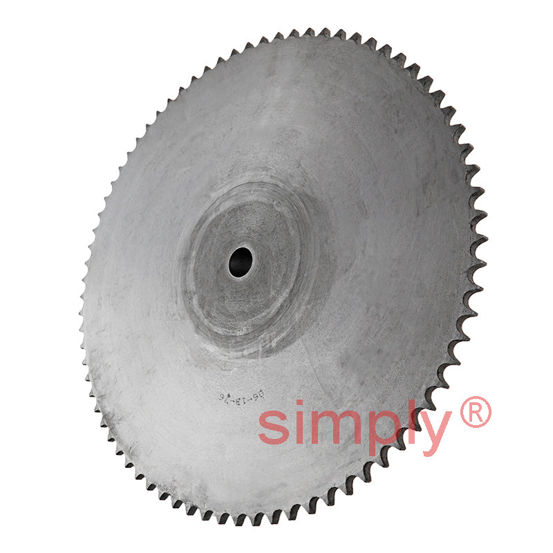76 Tooth 06B Simplex Pilot Bore Sprocket for 3/8 inch Pitch Chain
