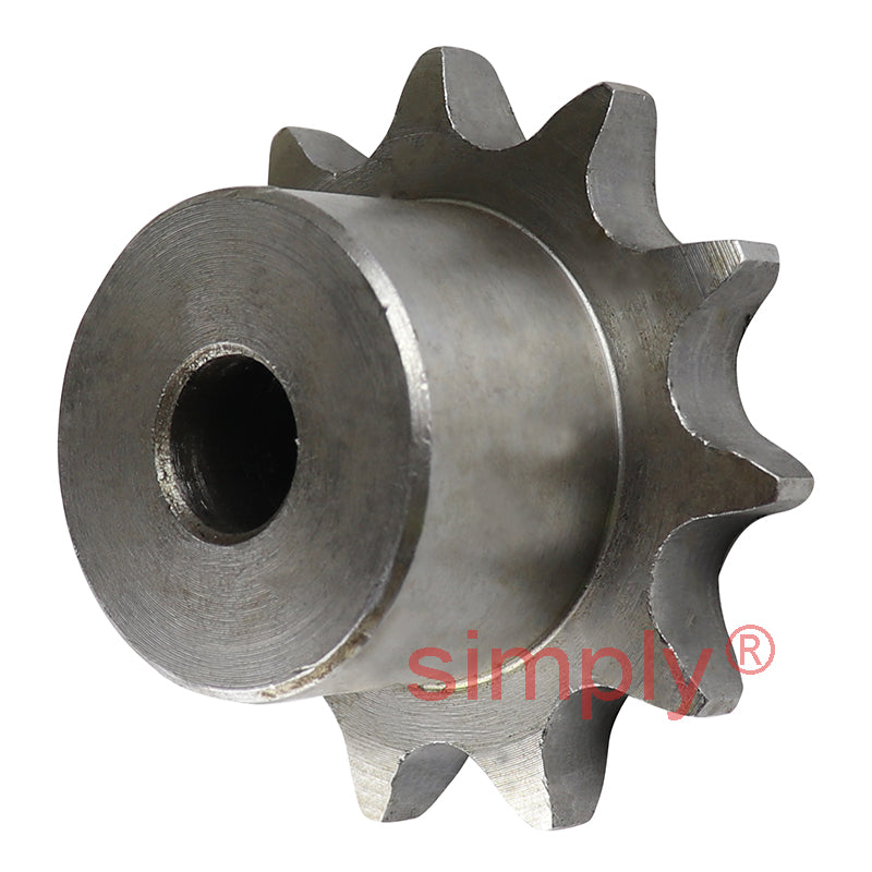 11 Tooth 08B Simplex Pilot Bore Sprocket for 1/2 inch Pitch Chain