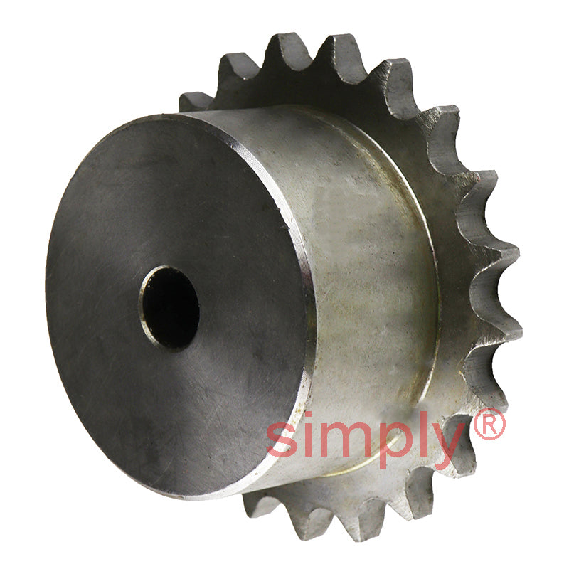17 Tooth 08B Simplex Pilot Bore Sprocket for 1/2 inch Pitch Chain