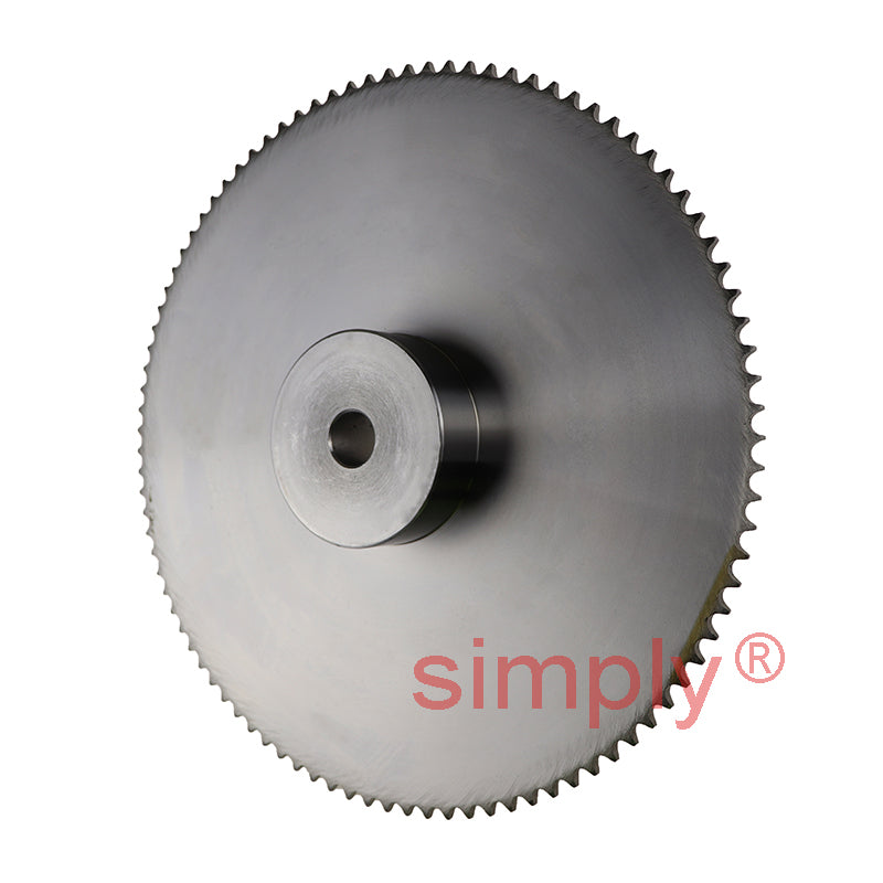 95 Tooth 08B Simplex Pilot Bore Sprocket for 1/2 inch Pitch Chain