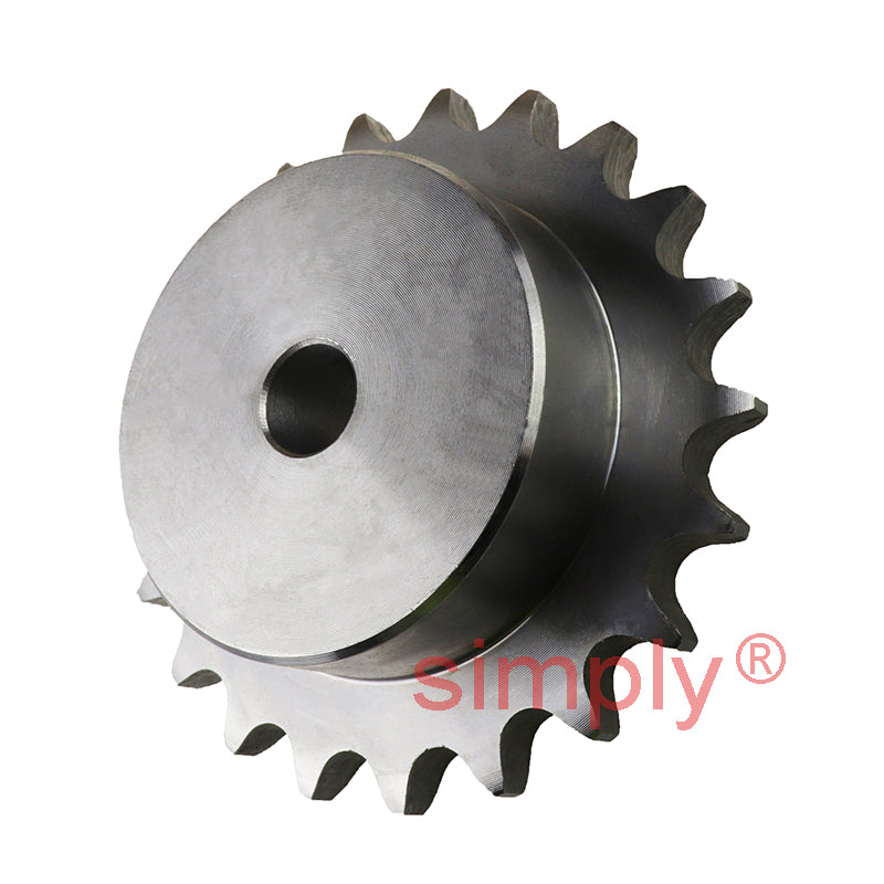 21 Tooth 10B Simplex Pilot Bore Sprocket for 5/8 inch Pitch Chain