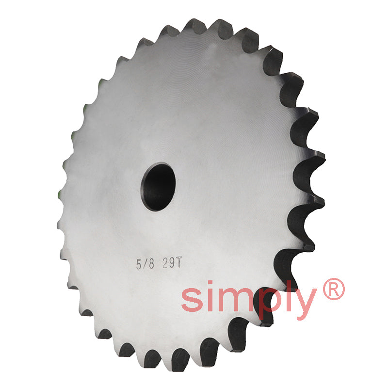 29 Tooth 10B Simplex Pilot Bore Sprocket for 5/8 inch Pitch Chain