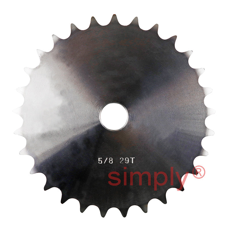 29 Tooth 10B Simplex Pilot Bore Sprocket for 5/8 inch Pitch Chain