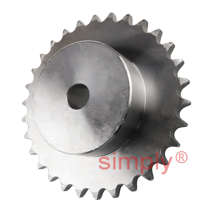 30 Tooth 10B Simplex Pilot Bore Sprocket for 5/8 inch Pitch Chain
