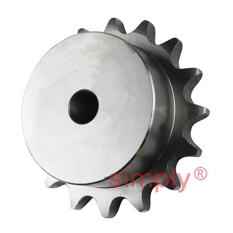 16 Tooth 12B Simplex Pilot Bore Sprocket for 3/4 inch Pitch Chain