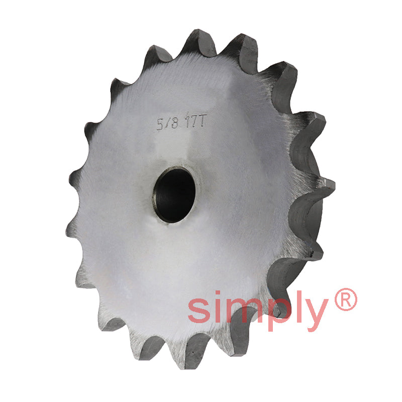 17 Tooth 12B Simplex Pilot Bore Sprocket for 3/4 inch Pitch Chain