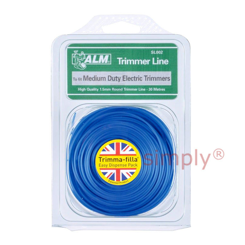 Universal Parts SL002 Round Strimmer Cord/Line 1.5mm - 30m