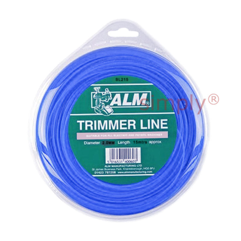 Universal Parts SL215 Round Strimmer Cord/Line 1.5mm - 15m