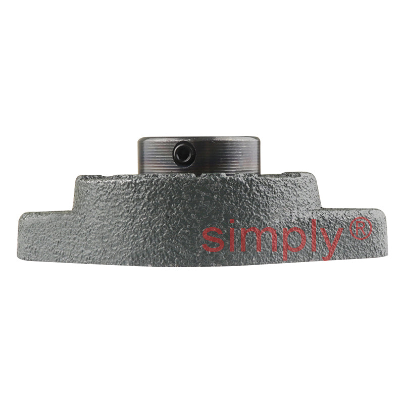 NTN ASPFL205-100 Oval 2 Bolt Pressed Steel Bearing Housing with 1 inch Insert