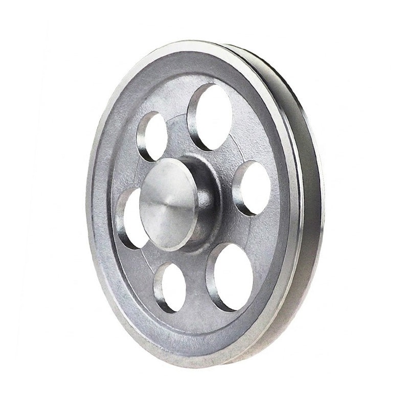 SPA Section Un-Bored Aluminium Pulley with 1 Groove 140mm Pitch Diameter
