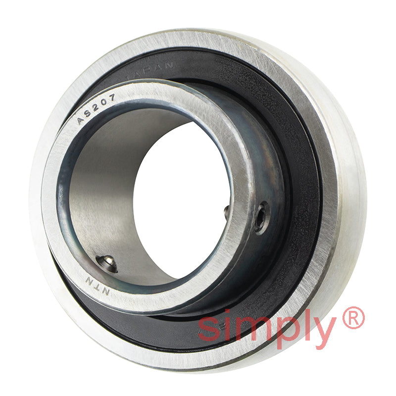 NTN ASPFL207 Oval 2 Bolt Pressed Steel Bearing Housing with 35mm Insert
