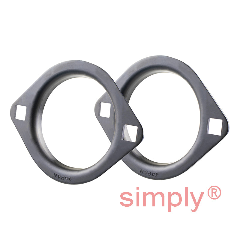 NTN ASPFL207 Oval 2 Bolt Pressed Steel Bearing Housing with 35mm Insert