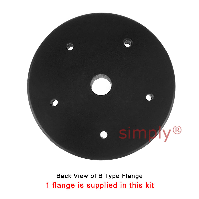 Major Branded F70F/F70B Inner Facing Taper Bore/Pilot Bored Tyre Drive Coupling Assembly with Fire Resistant Antistatic (F.R.A.S) Tyre