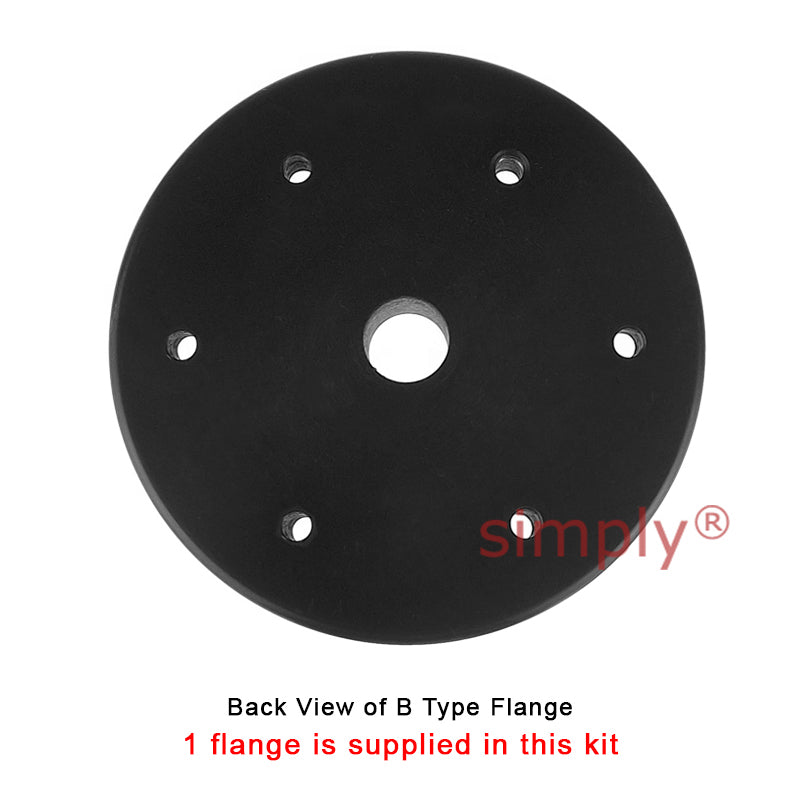 Major Branded F100F/F100B Inner Facing Taper Bore/Pilot Bored Type Tyre Drive Coupling Assembly with Natural Rubber Tyre