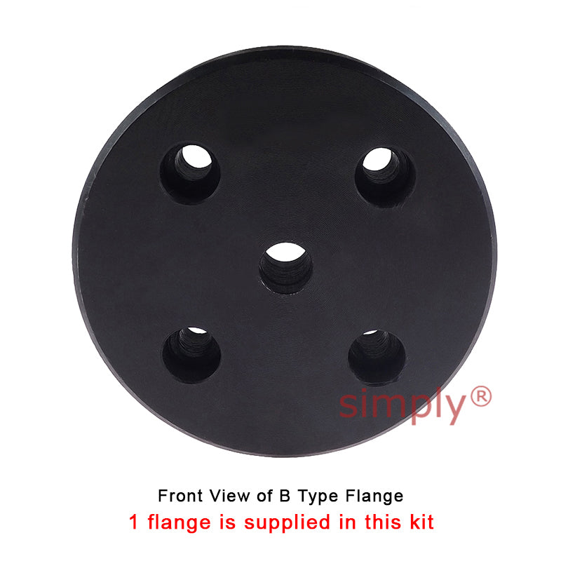 Major Branded F40H/F40B Outer Facing Taper Bore/Pilot Bored Tyre Drive Coupling Assembly with Fire Resistant Antistatic (F.R.A.S) Tyre