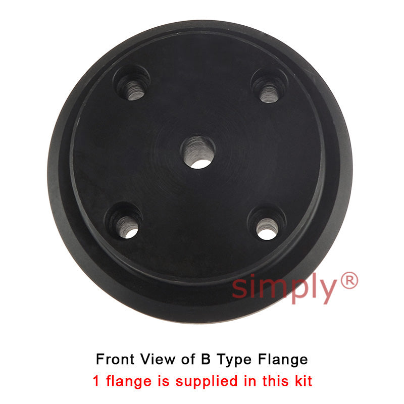 Major Branded F50H/F50B Outer Facing Taper Bore/Pilot Bored Tyre Drive Coupling Assembly with Natural Rubber Tyre
