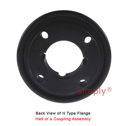 Major Branded F50H-MB Drive Coupling Outer Tapered Locking Bush Type Max Bush Bore 32mm / 1-1/4 inch