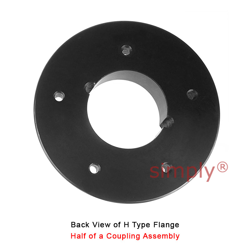 Major Branded F60H-MB Drive Coupling Outer Tapered Locking Bush Type Max Bush Bore 42mm / 1-5/8 inch