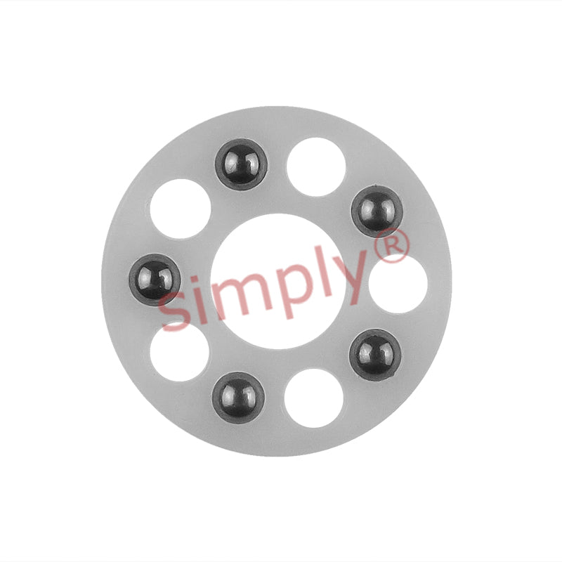 xiros xirodur BB6000TWB180ESSL Thrust Race with Stainless Steel Balls 10.2x25.8x3.97mm