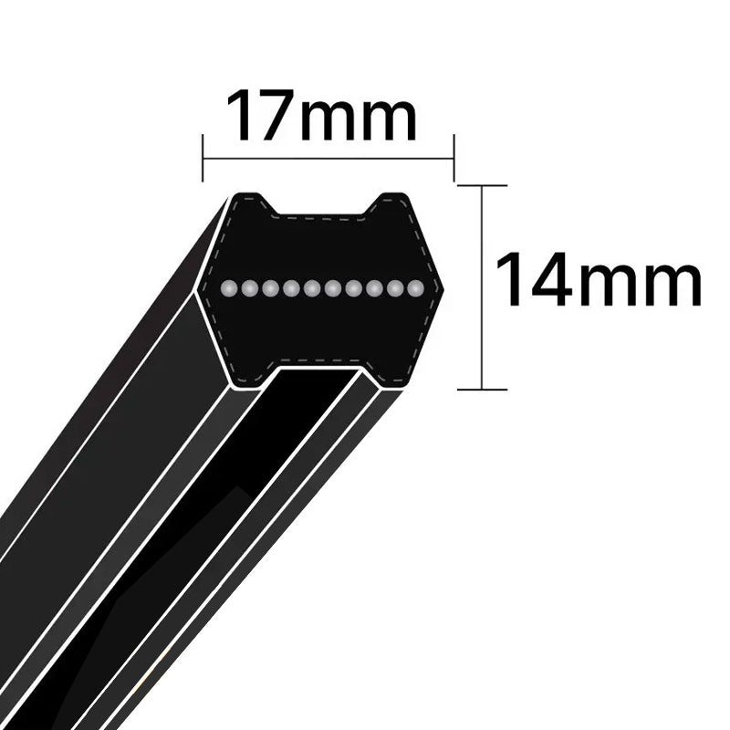 BB35 Pix Hexagon Section Double Sided V-Belt