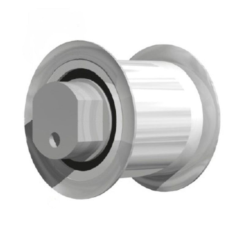 Major Brand B-F2-117-180-2 Smooth Surface Flanged Tension Roller 