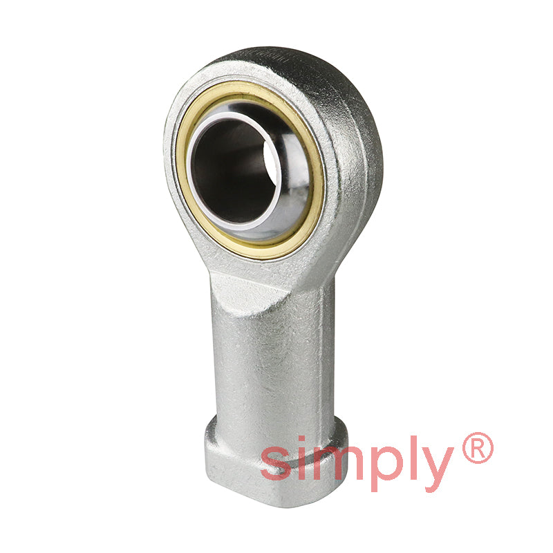 Durbal BEFN06-20-502 Maintenance Required Left Hand Metric Steel Female Rod End M6 Thread
