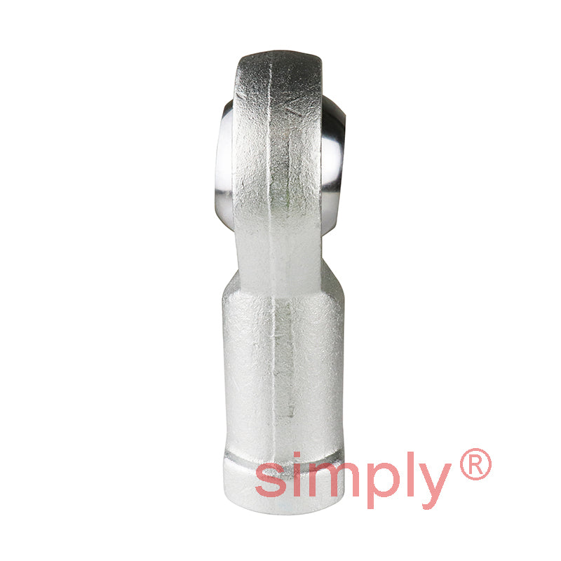 Durbal BEFN25-20-502 Maintenance Required Left Hand Metric Steel Female Rod End M24x2 Thread