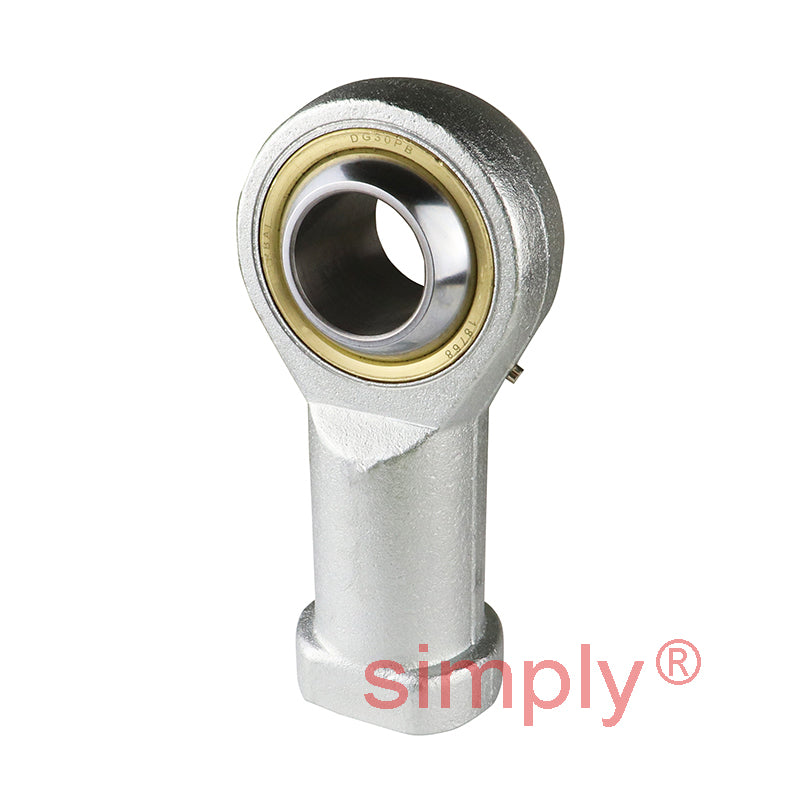 Durbal BEFN30-20-501 Maintenance Required Right Hand Metric Steel Female Rod End M30x2 Thread