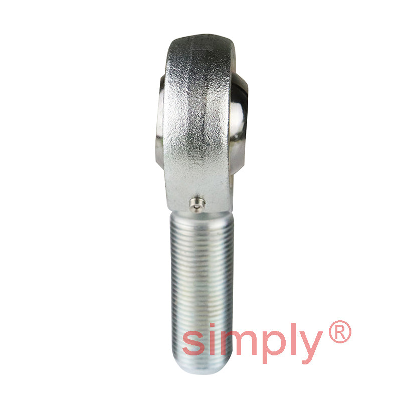 Durbal BEMN14-20-501 Maintenance Required Right Hand Metric Steel Male Rod End M14 Thread