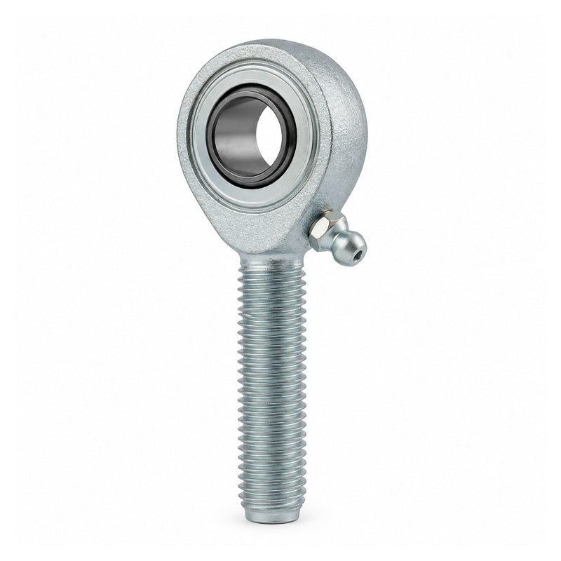 Durbal BRTM30-90-502 Left Hand Metric Stainless Steel Full Complement Male Rod End M30x2 Thread