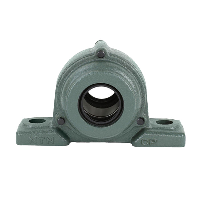 NTN C-UKPX12D1/H2312X Metric Cast Iron Two Bolt Pillow / Plummer Block Housing with Cast Iron Cover - Open Version - Insert and Adaptor Sleeve Fits 55mm Shaft - Allow 2-3 Days