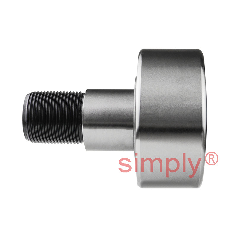 Budget NUKRE80A Crowned Cam Follower with Eccentric Stud 80x35x35 M30x1.5 Thread
