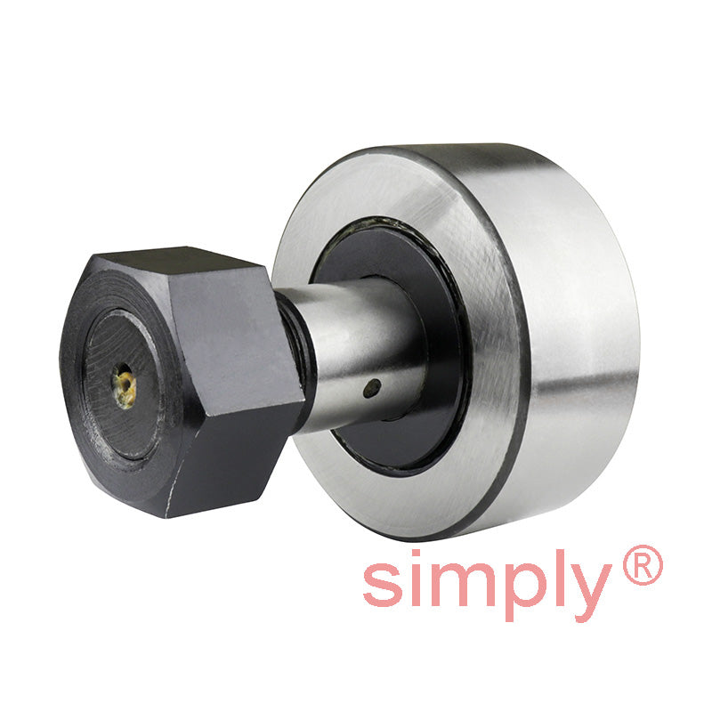 Major Brand CR30-1VUUR Imperial Hex Head Full Complement Lip Sealed Crowned Cam Follower 30x85x35