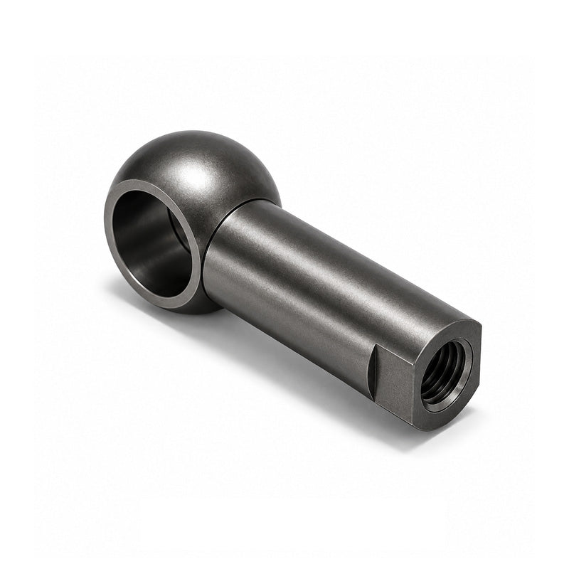 Chiavette A16 Right Hand Steel Ball Socket with Internal Snap Ring 16mm Ball Diameter M12 Thread - Allow 2-3 Days
