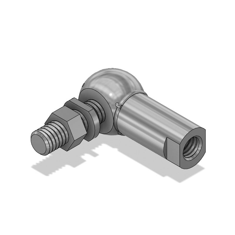 Chiavette CS16SS Right Hand Stainless Steel Ball Joint with Safety Clip 16mm Ball Diameter M12 Thread - Allow 2-3 Days