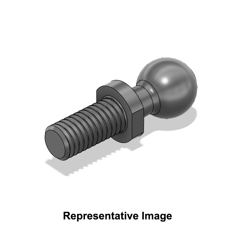 Chiavette C10 Steel Ball Stud 10mm Ball Diameter M6 Thread - Allow 2-3 Days