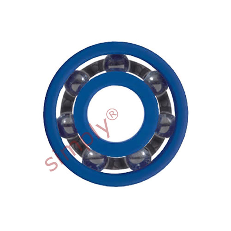 xiros xirodur BB623D18010GL Open Type Polymer Ball Bearing with PA Cage and Glass Balls 3x10x4mm - Allow 2-3 Days