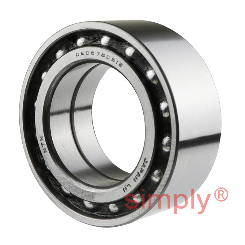 DE0678CS12/5A Open Type Double Row Wheel Bearing 30x50x20mm