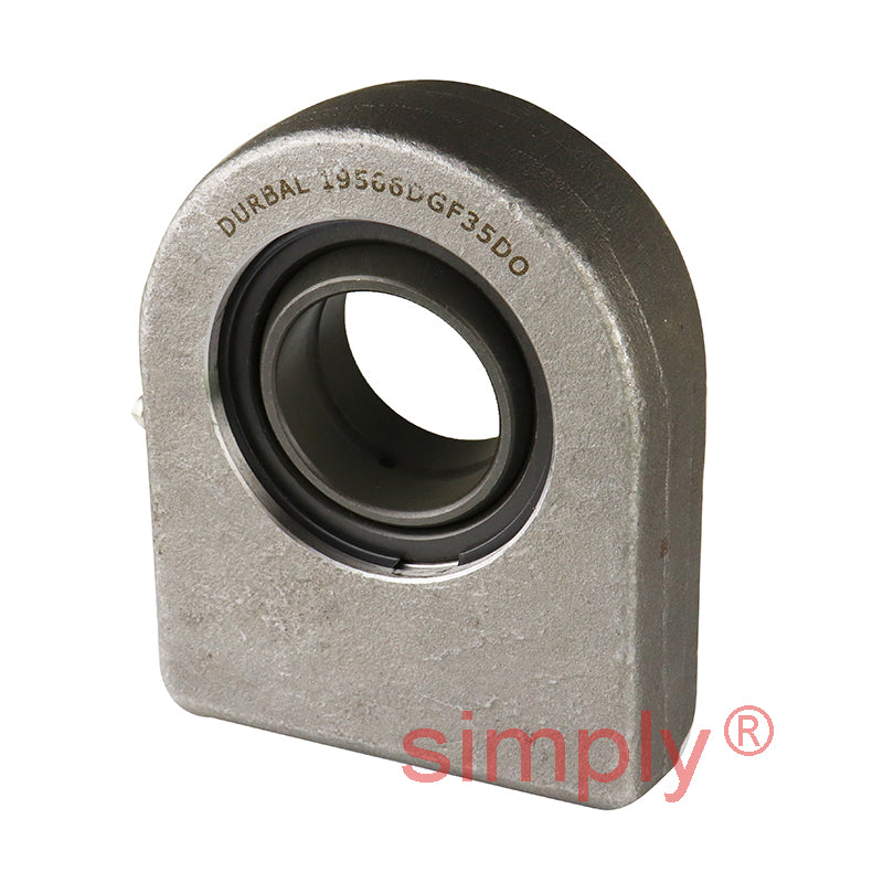 Durbal DGF35DO Maintenance Required Hydraulic Rod End with Rectangular Section Welding End