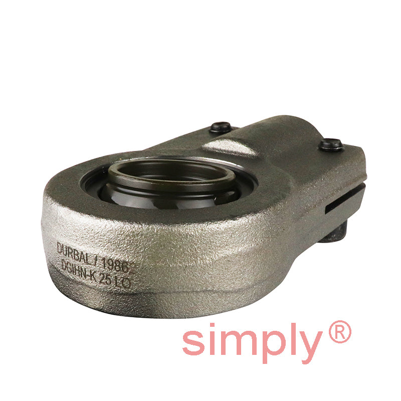 Durbal DGIHN-K25LO Maintenance Required Hydraulic Rod End with Slot and Clamping Arrangement M20x1.5 Thread